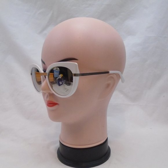 LAUNDRY CAT EYE MIRROR LENS WHITE SILVER SPRING main image 12